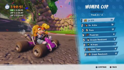 Crash™ Team Racing Nitro-Fueled (PS4) - Wumpa Cup (Medium) - Coco Bandicoot