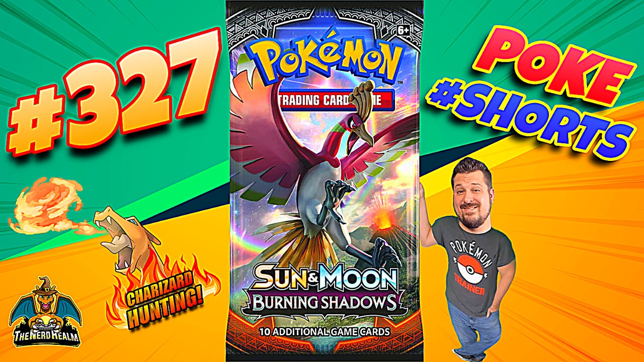 Poke #Shorts #327 | Burning Shadows | Charizard Hunting | Pokemon Cards Opening