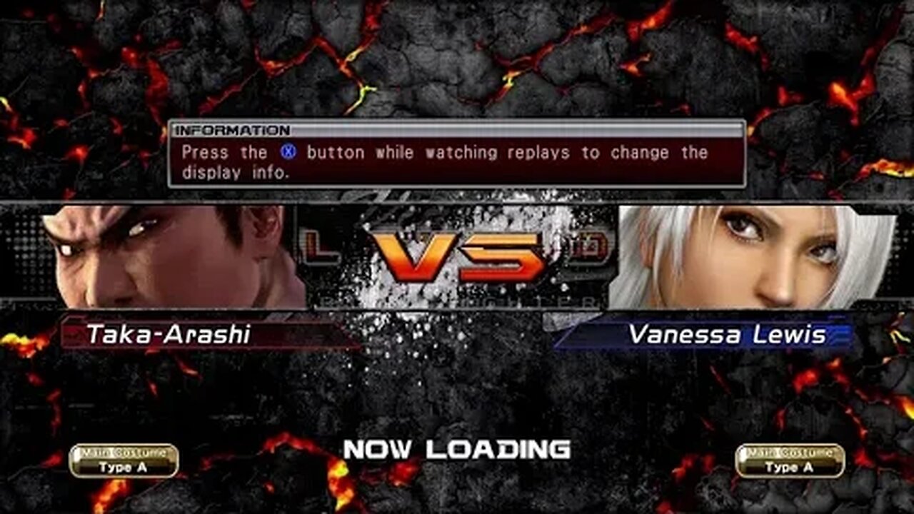 VF5FS match - Taka (The Stone Ages) vs. Vanessa (Kruza)