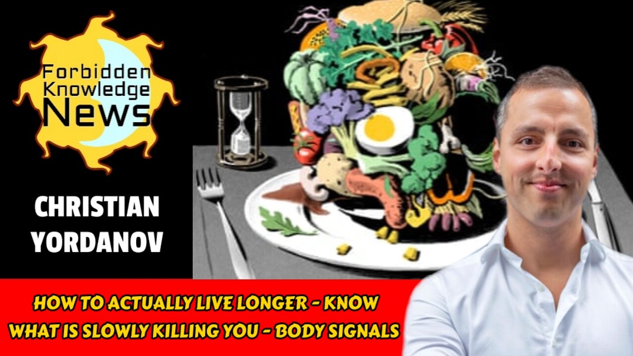 How to Actually Live Longer - Know What is Slowly Killing You - Body Signals | Christian Yordanov