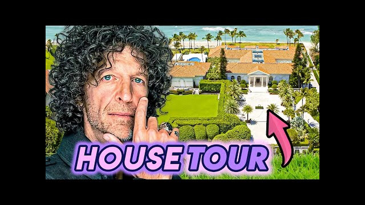 Howard Stern - House Tour 2020 - $100 Million Hamptons, New York, Palm Beach Mansions