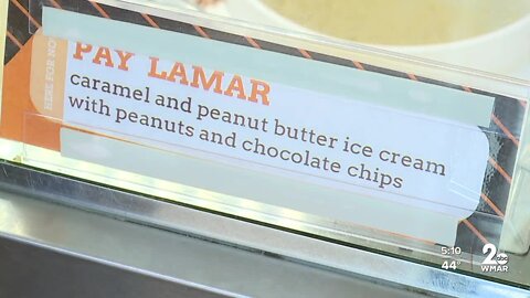 The Charmery whips up new 'Pay Lamar' ice cream urging Ravens to sign star QB