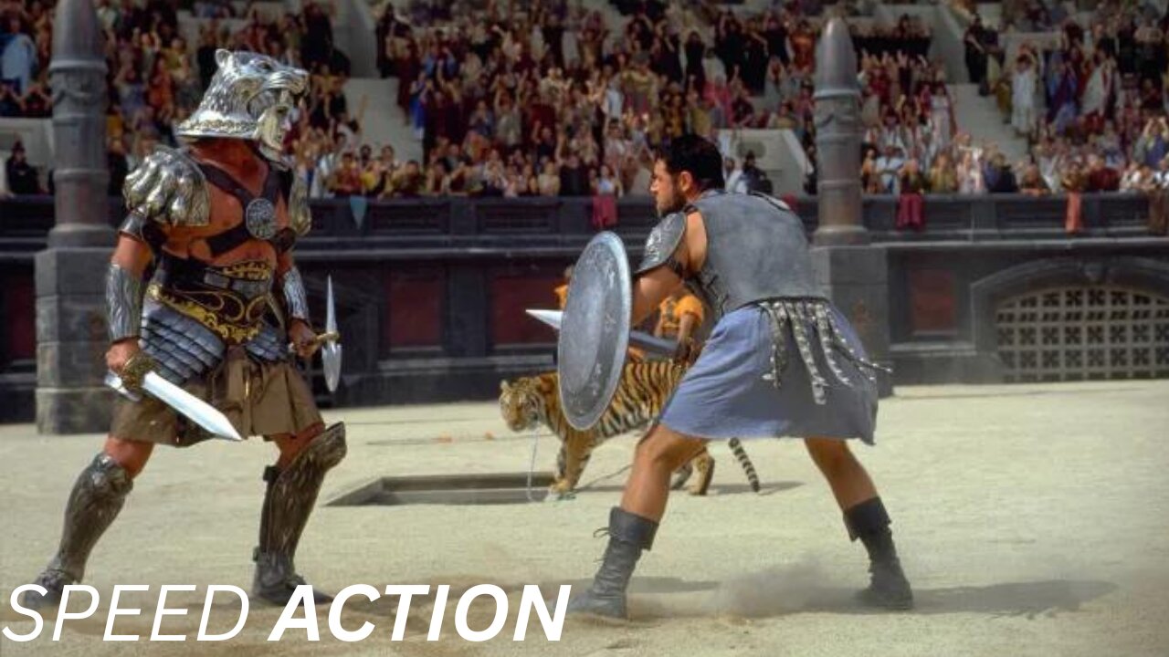 Defeating the Undefeated Gladiator | Gladiator | Speed Action