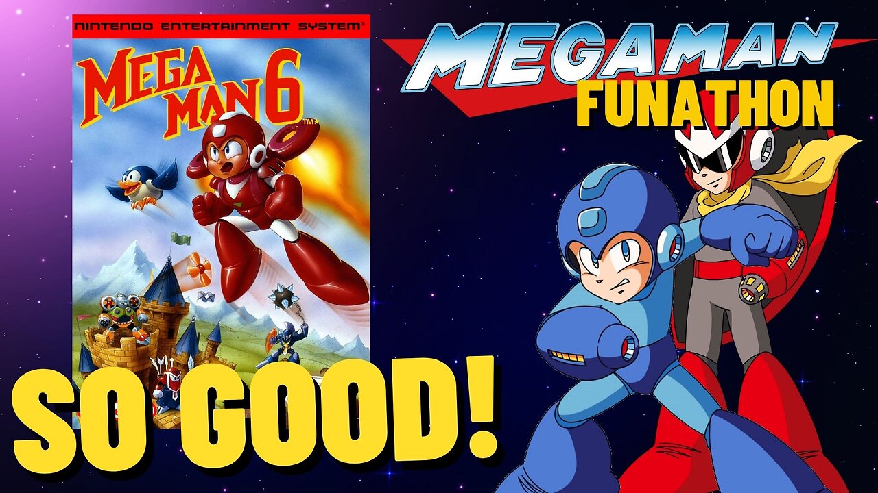 If you've never played Mega Man 6 you're MISSING OUT