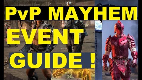 ESO Midyear Mayhem Event GUIDE! - JULY 2022 (PvP!) Elder Scrolls Online