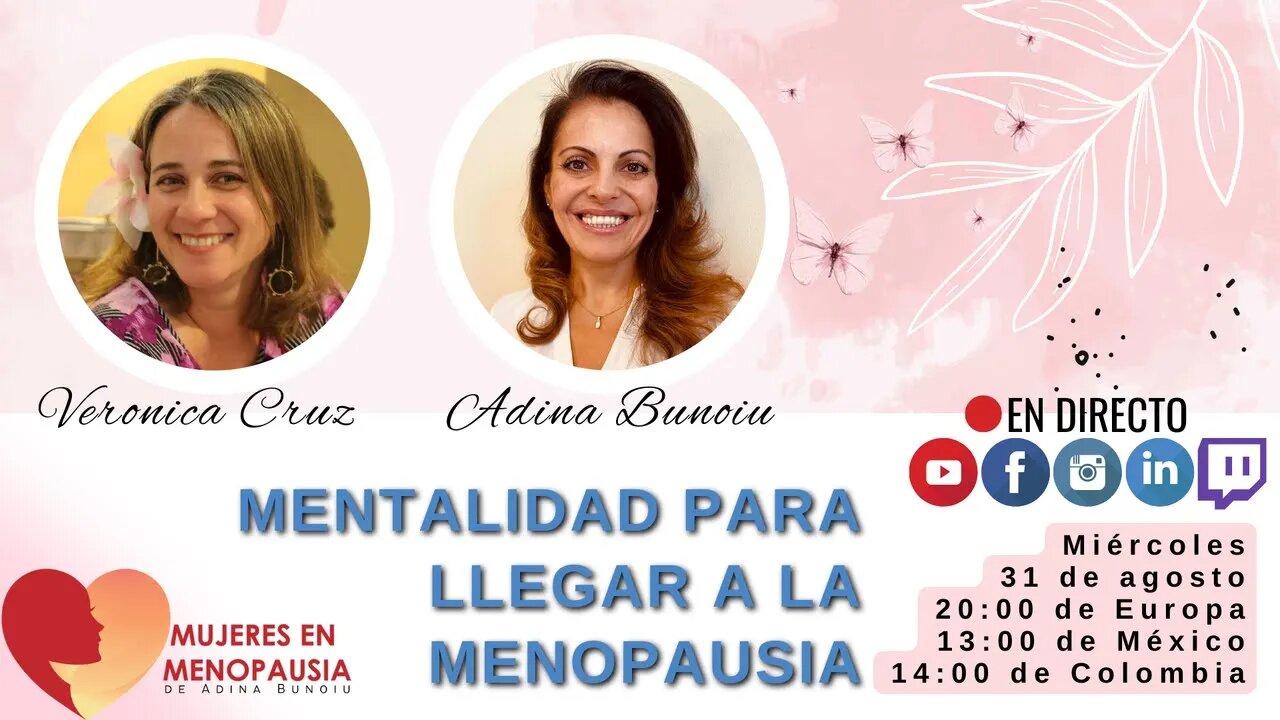 Mentalidad para llegar a la menopausia/Mujeres en Menopausia/Testimonio Método Menopausia Holística