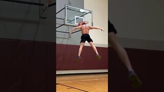 TWO INSANE VERTICAL JUMP 🤯🚀 #Shorts