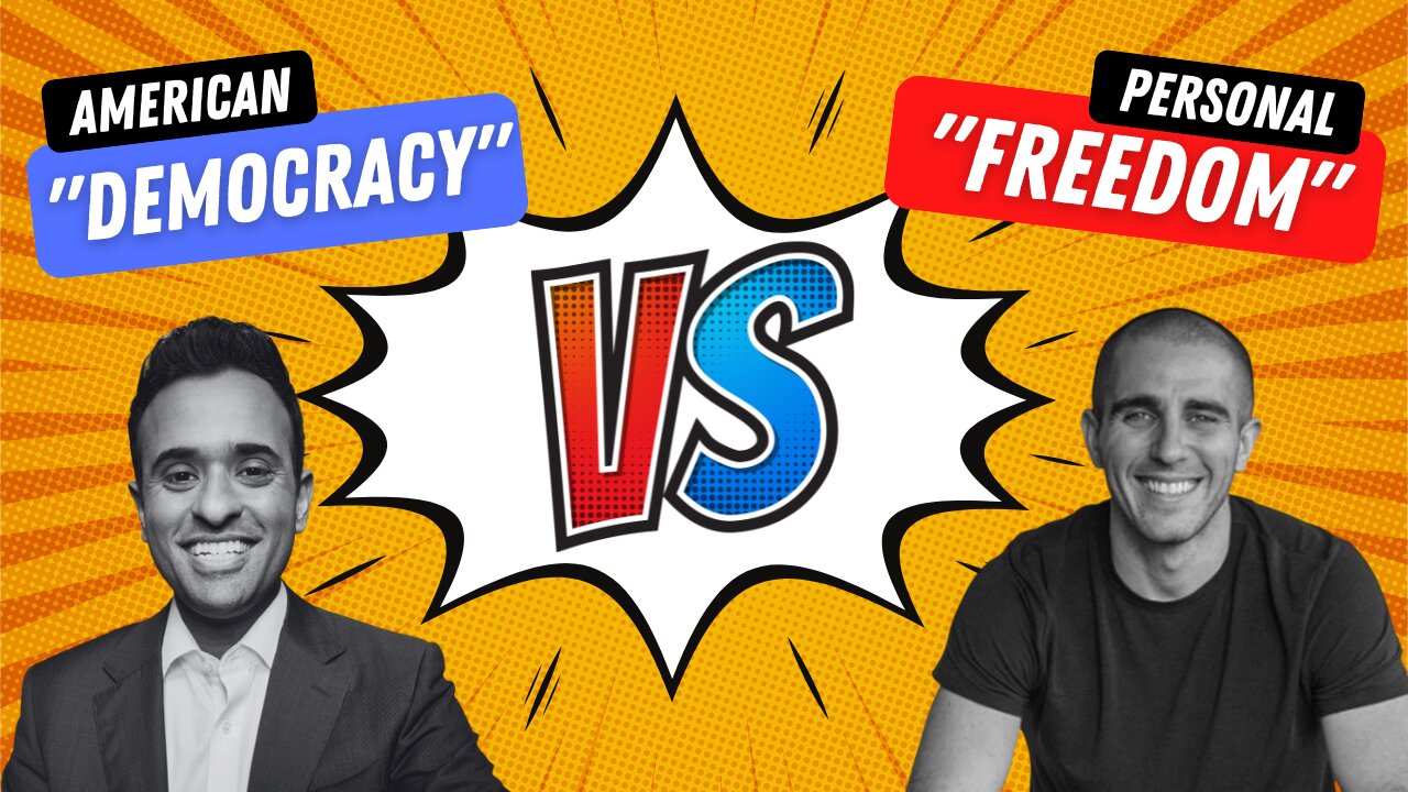 Is Freedom of Speech & The American Dream Dead? Must Watch Debate of "Democracy" vs. "Freedom"