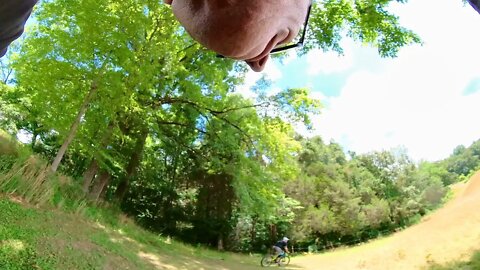 Now I get why I need a $5000 mountain bike 🚴‍♀️ 360° 🥽