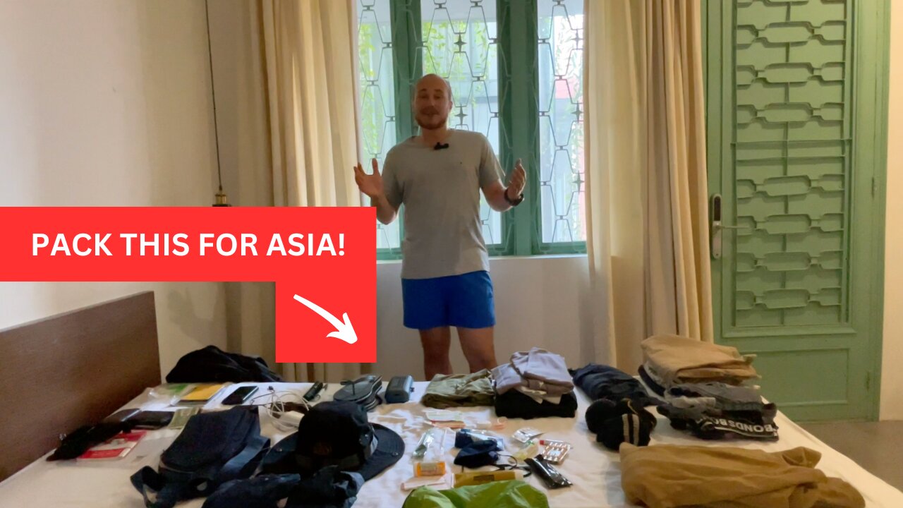 WHAT TO PACK! South East Asia Trip!