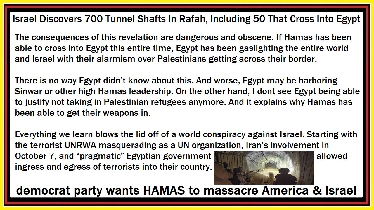 democrat party wants HAMAS to massacre America & Israel