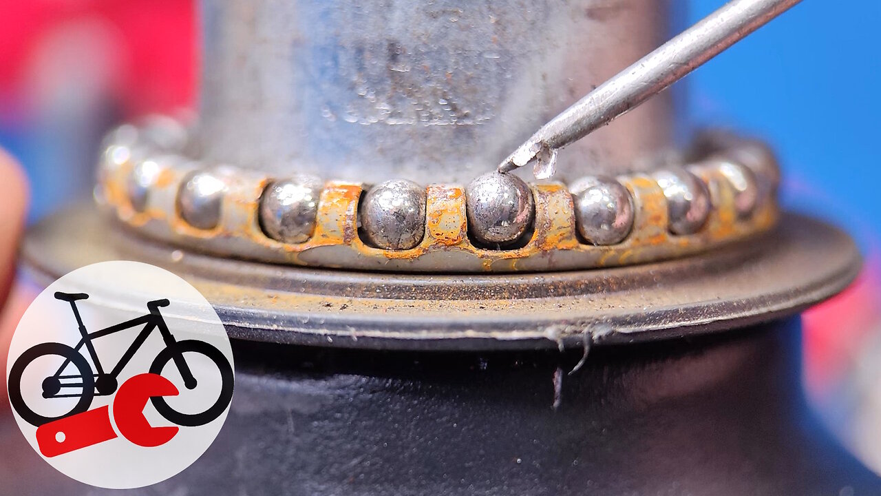 How to fix clicks and squeaks on your bike. Bicycle headset maintenance. DIY