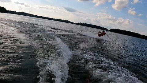 They Got Some AIR - Tubing at Badin Lake ~ 4k