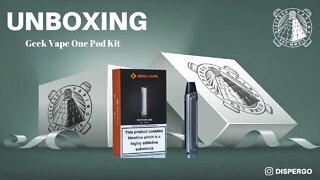 Geek Vape one Unboxing