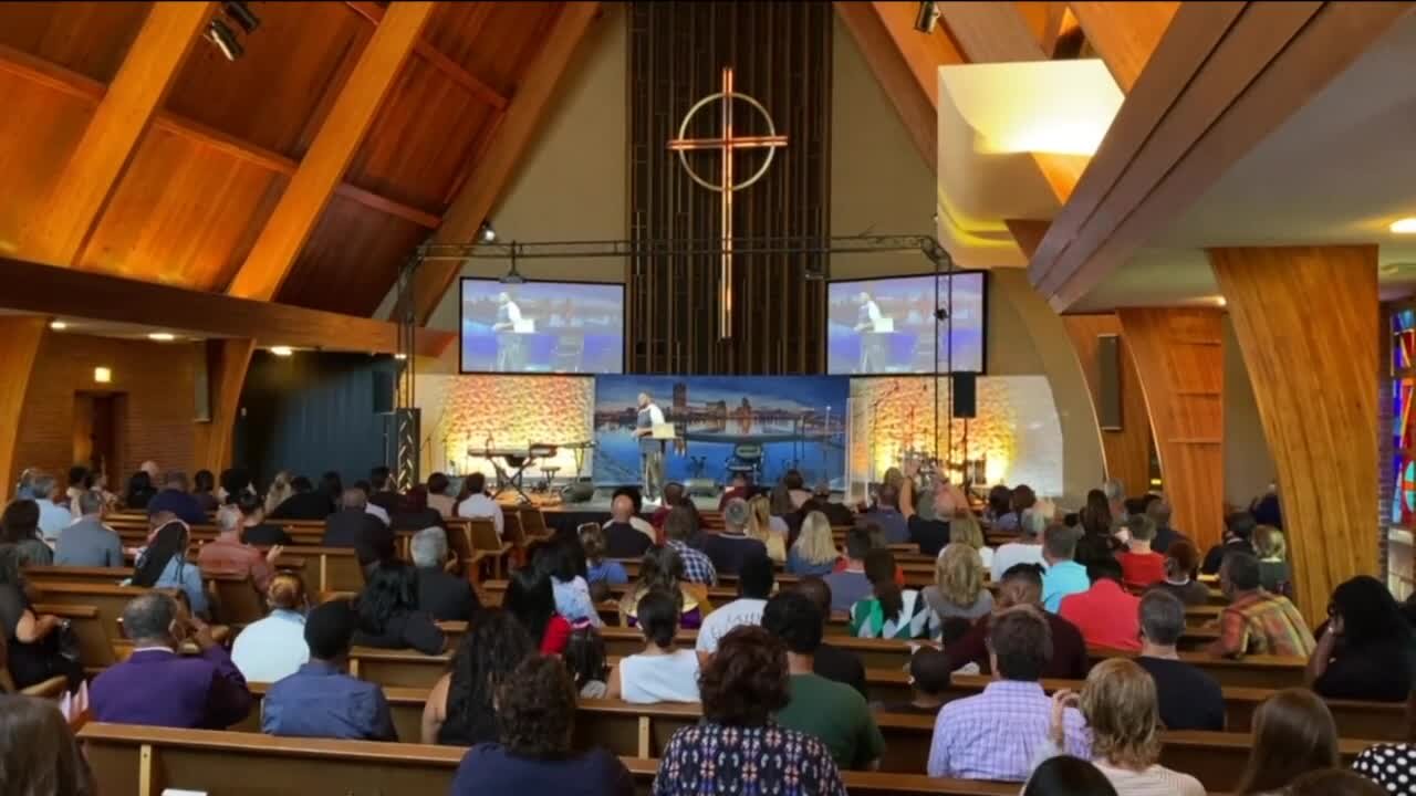 Multi-ethnic church holds first in-person service amid pandemic