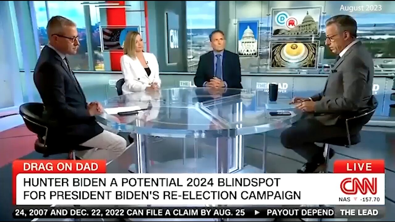 TRUMP WAS RIGHT | "Hunter Biden Admitted In Court In July That He Was In Fact Paid Substantial Sums from Chinese Companies." - Jake Tapper (CNN) + Exposing Obama, Harari, Macron, Schwab & The Great Reset