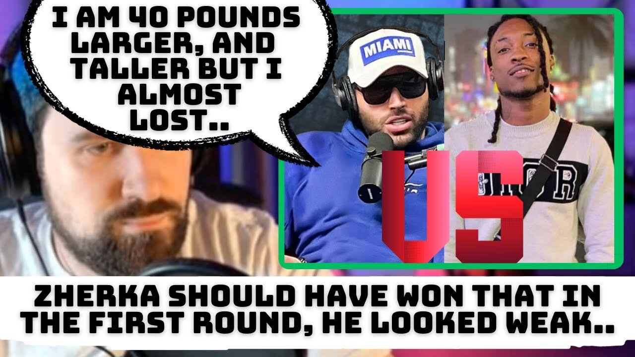 Destiny CAN'T BELIEVE Zherka did so TERRIBLE in his boxing MATCH