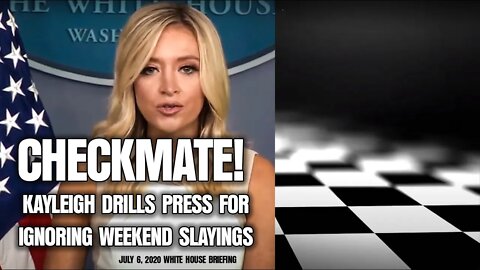 CheckMate! Kayleigh McEnany Shuts Down Reporters With Riveting Indictment