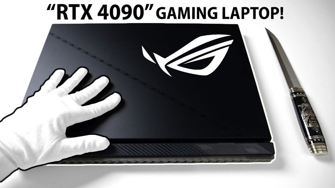 A Monster Gaming Laptop... RTX 4090! - $3900 ROG Strix SCAR 18