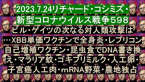 2023.07.24 リチャード・コシミズ新型コロナウイルス戦争５９８