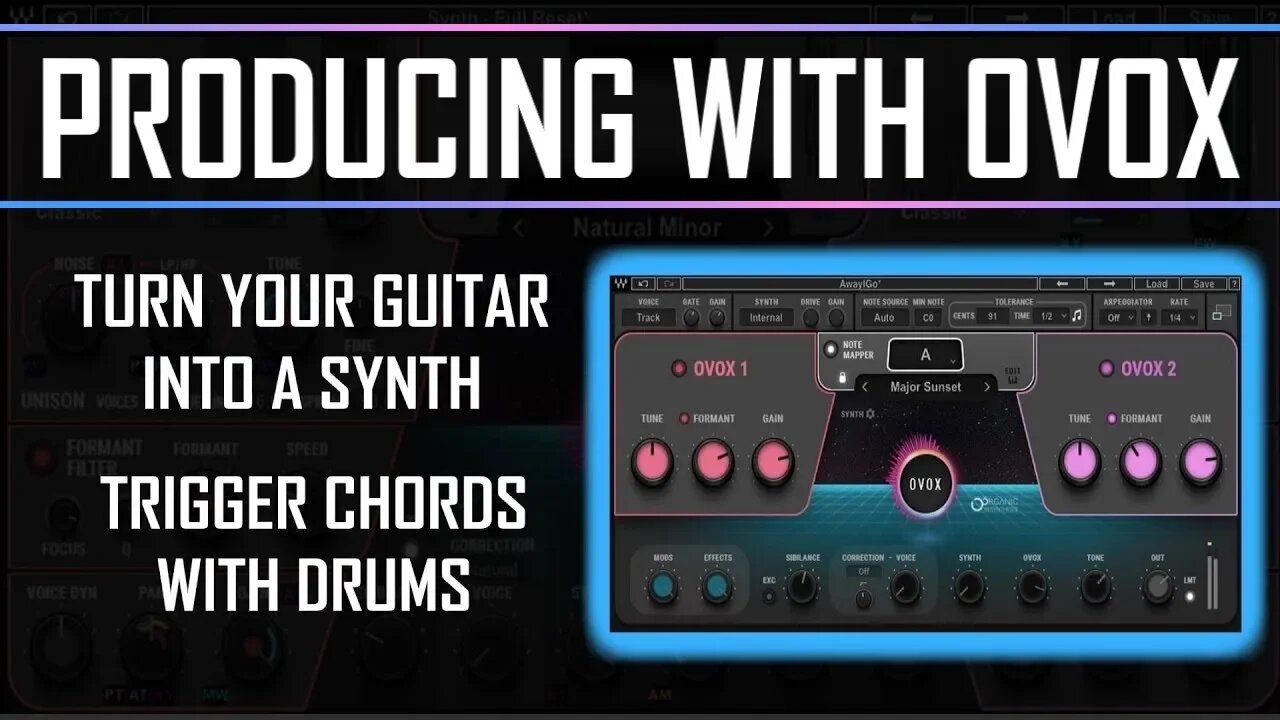 Music Production: Turn Guitar into a Synth & Trigger Chords with Drums