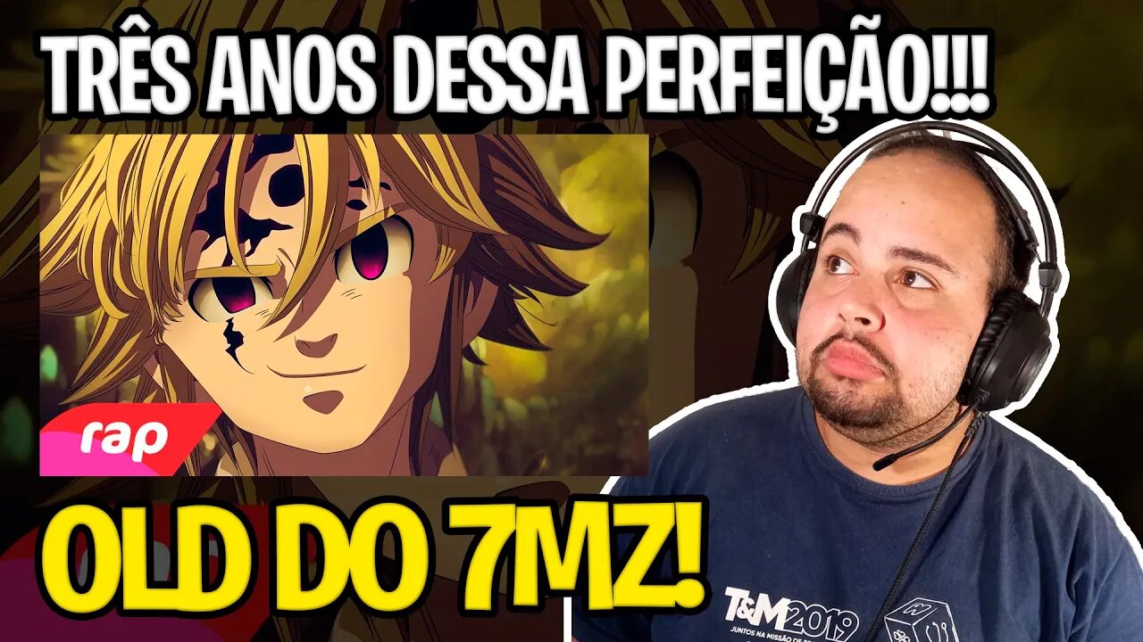 REACT Rap do Meliodas (Nanatsu no Taizai) - EU SOU O CAPITÃO | NERD HITS