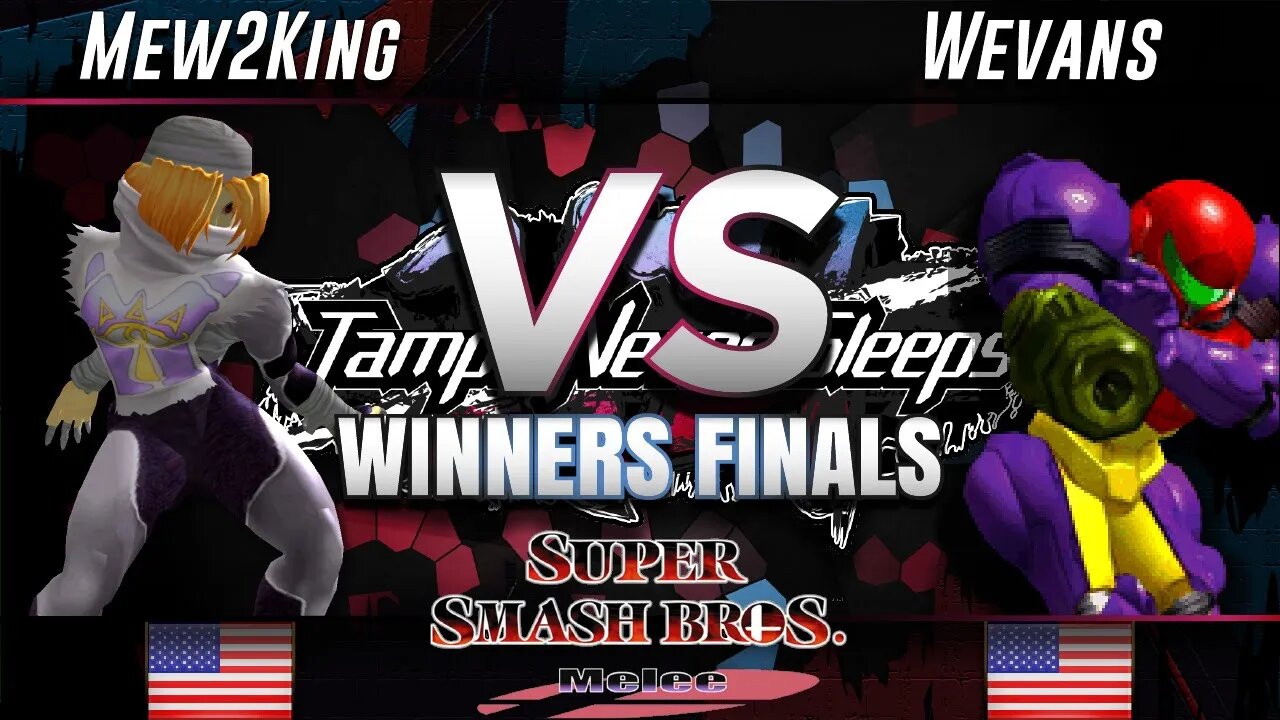 FOX MVG | Mew2King (Sheik) vs. Wevans (Samus) - Melee Winners Finals - TNS 8