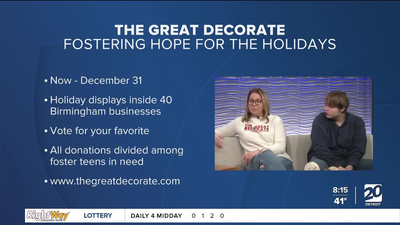 The Great Decorate Giving Program helps local foster teens in need