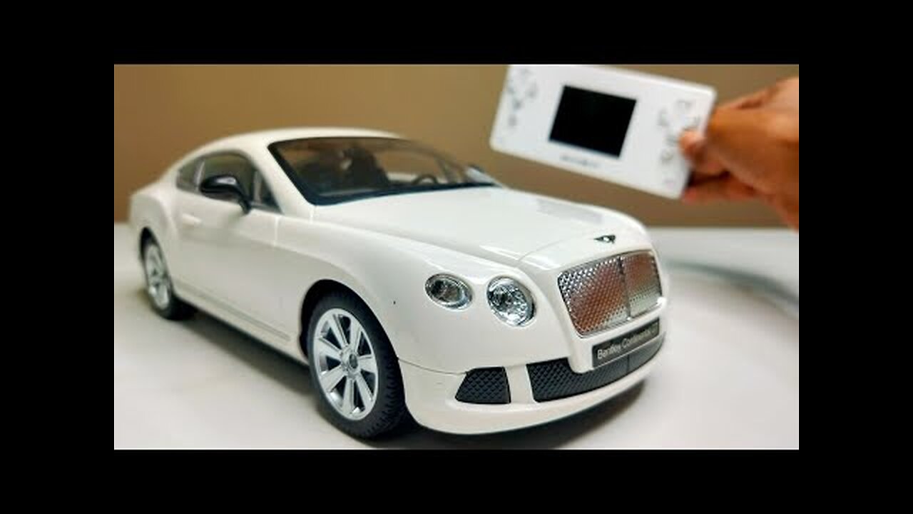 Fastest Bently Super Continental GT RC Scale Model Car Unboxing & Testing - Chatpat toy tv