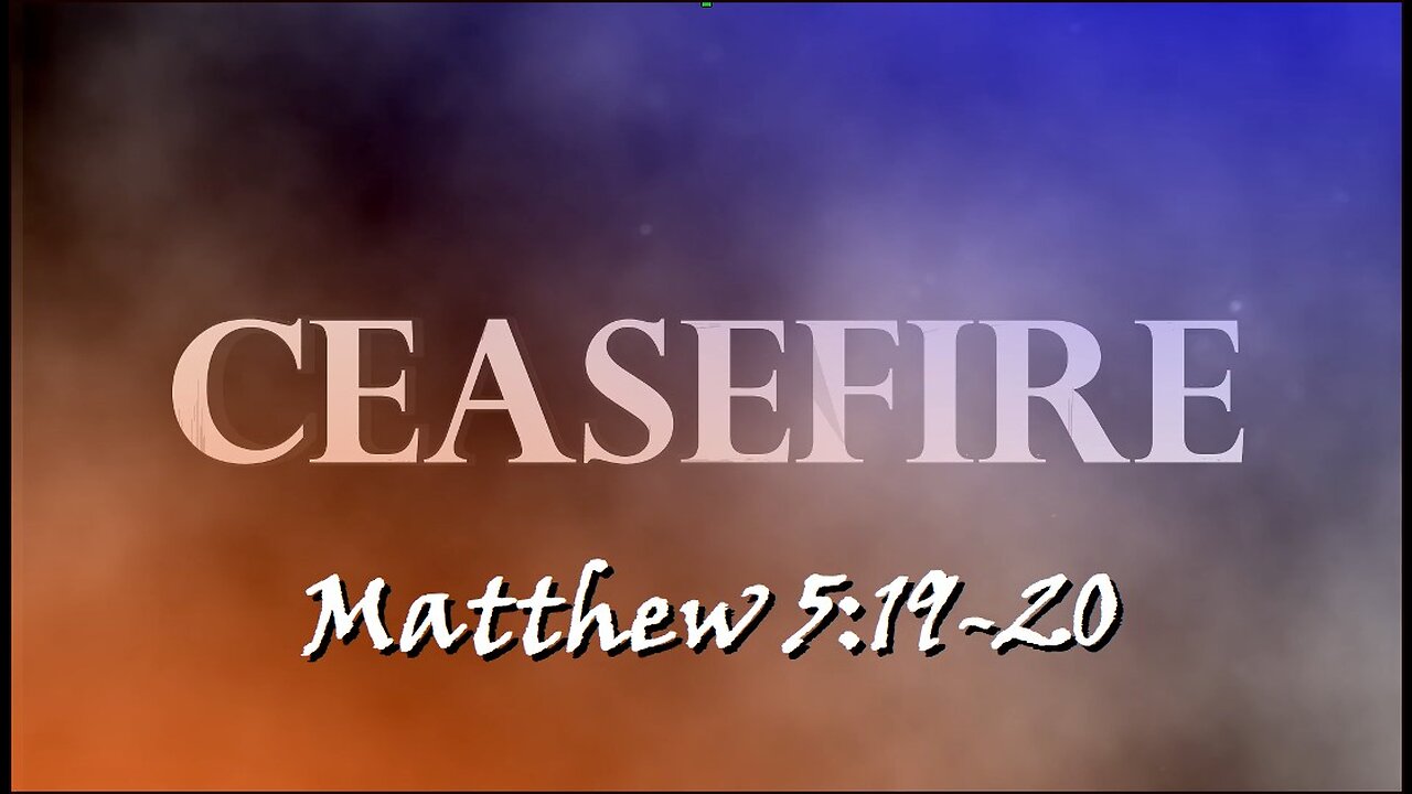 3:33 Min Bible Study: Matthew 5:19-20