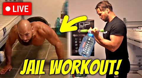 Andrew Tate's CRAZY Workout In Jail