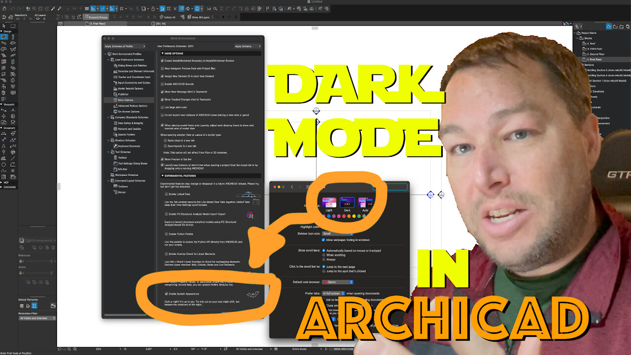 Dark Mode in Archicad - CBA AC 017