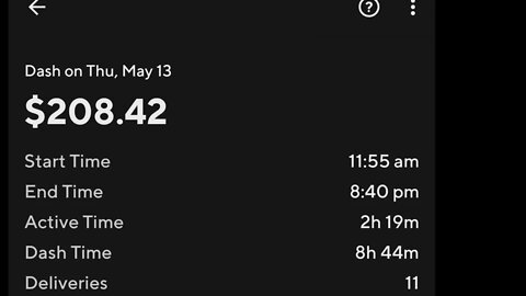 #DoorDash 8k 🍒👌🤪☝Month Of May !!!