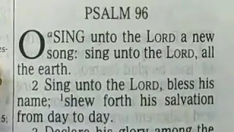 Psalms: 96-102