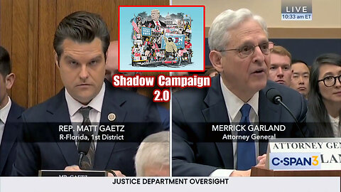 Matt Gaetz SLAMS Merrick Garland During A Congressional Hearing Trump's Political Persecution