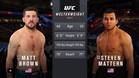 Vs Matt brown