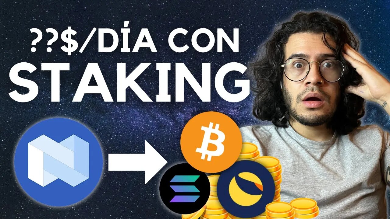 🤑 INGRESOS PASIVOS: Cómo hacer STAKING con CRIPTOMONEDAS usando NEXO | 👉 TUTORIAL PASO a PASO