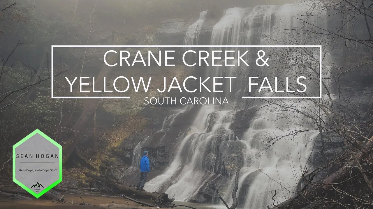 Crane Creek & Yellow Jacket Falls, SC -- 4K Cinematic