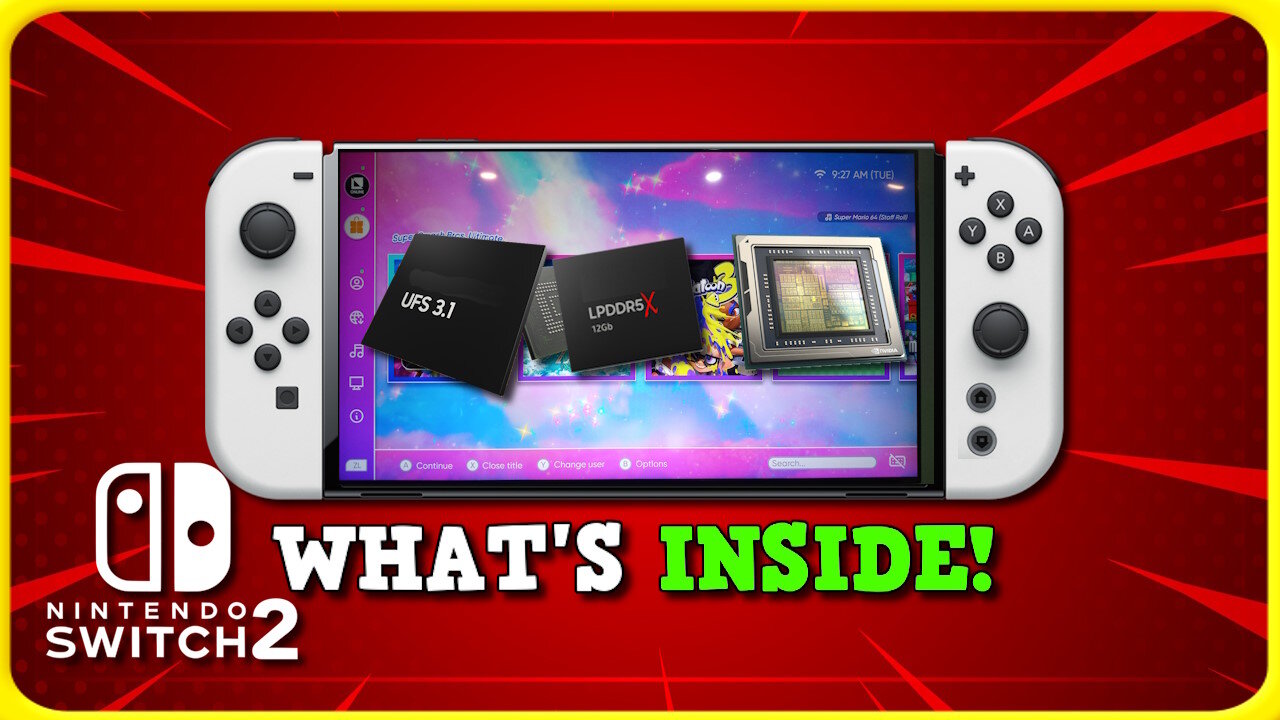 Switch 2 News Round Up - Processor, Memory, Storage, Oh My!