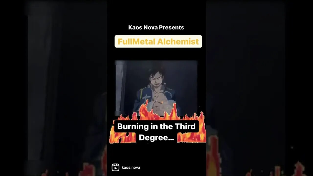 FullMetal Alchemist: Lust is Burning in the Third Degree #kaosnova #fullmetalalchemist