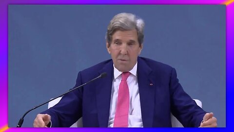 LOUD FART ERUPTS WHILE JOHN KERRY SPEAKS ABOUT SOMETHING THAT’S GONNA KILL US 🤣