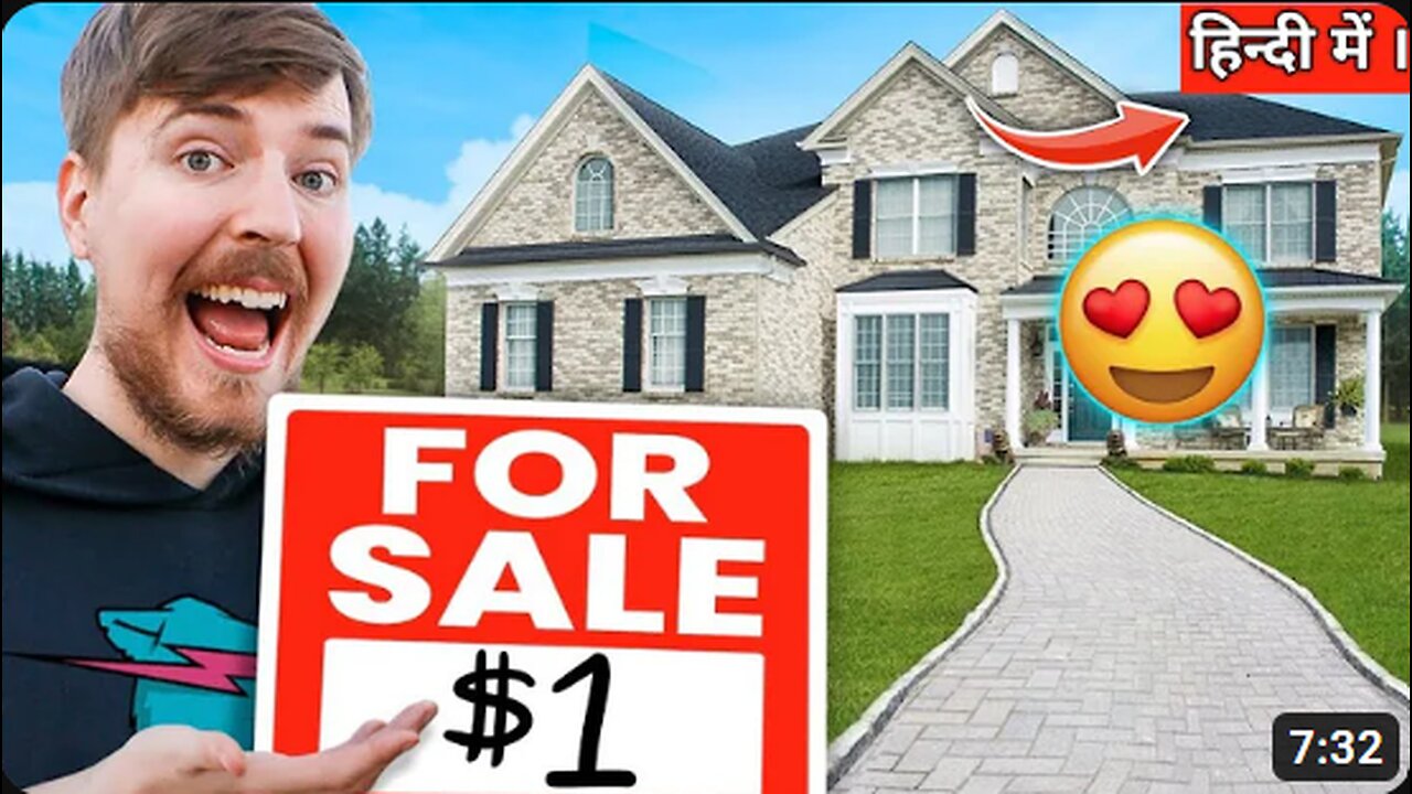 I Sold My House For $1 😍 Mr Beast In Hindi