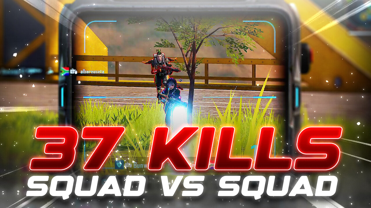 INSANE 37 KILLS Squad VS Squad in FARLIGHT 84!!