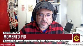 Coluna do Estado de São Paulo comenta sobre reunião entre Bolsonaro e embaixadores | Momentos