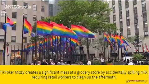 The Rockefeller Center swapped out all 193 world flags surrounding the building with a Pride flag.