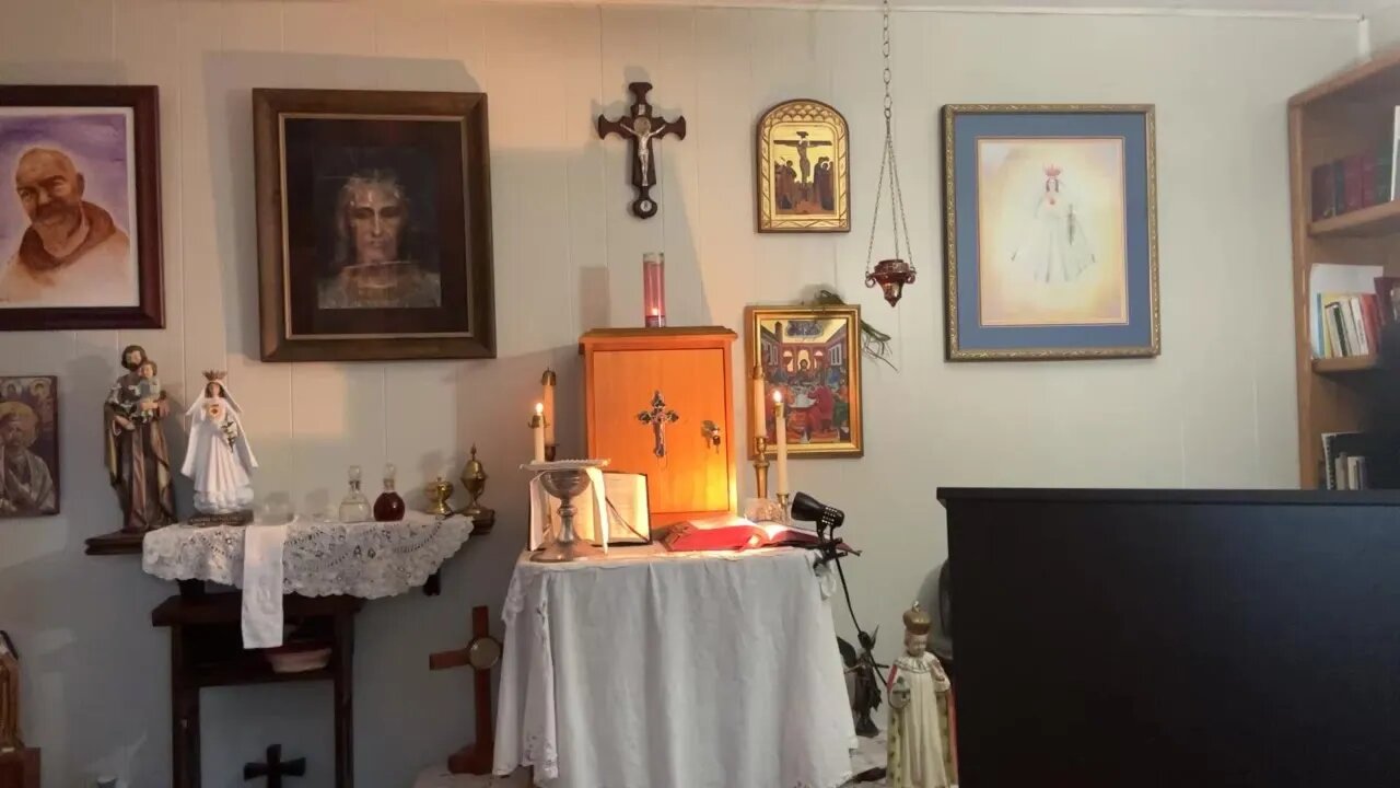 Saturday 2nd week Easter; Eucharistic adoration - Apr. 22, 2023