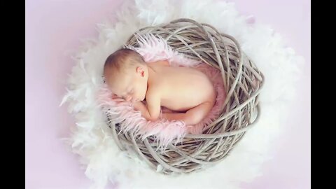 Relaxing sounds for sleep - Baby sleeping music brahms lullaby music box