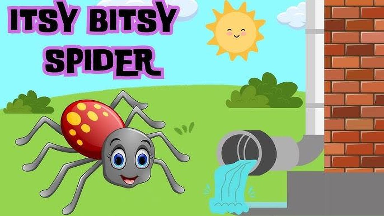 The _Itsy_ Bitsy_ Spider - Fun Nursery Rhyme for Kids