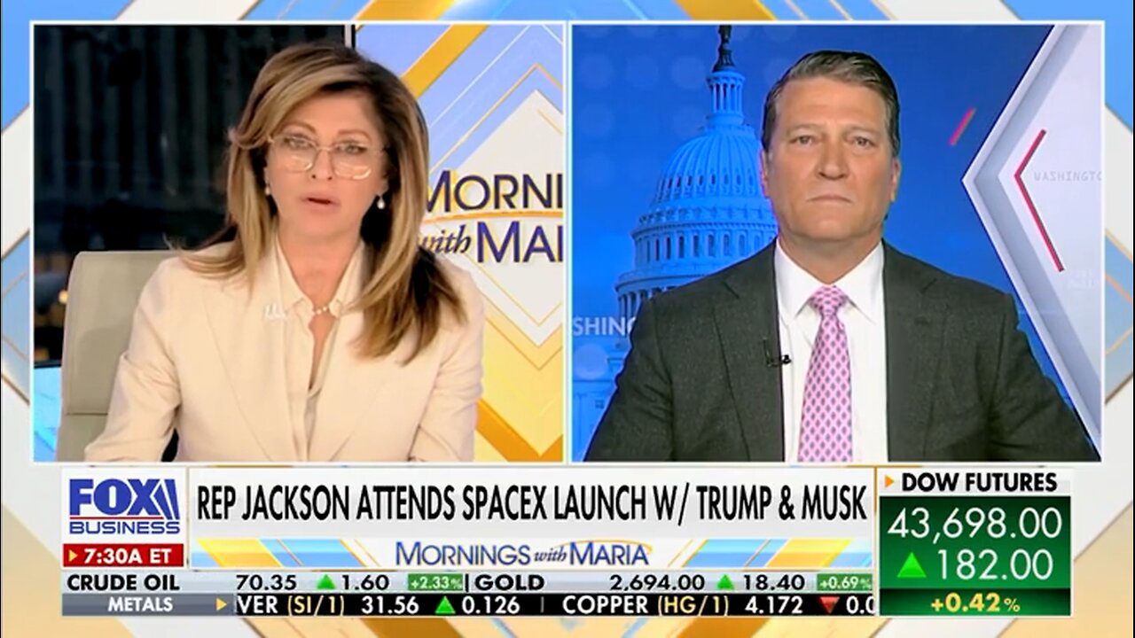 Ronny Jackson on Mornings with Maria Bartiromo 11/21