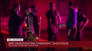 Milwaukee police respond to three shootings in 10 minutes Tuesday morning